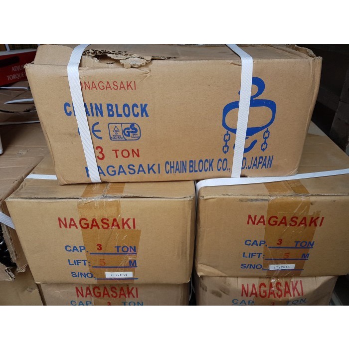 DMST | Chain Block 3 T x 5 M NAGASAKI - Chain Block Japan