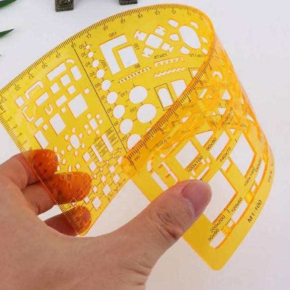 

HH9 JSH penggaris/mal furniture/interior template (4373) & Laris