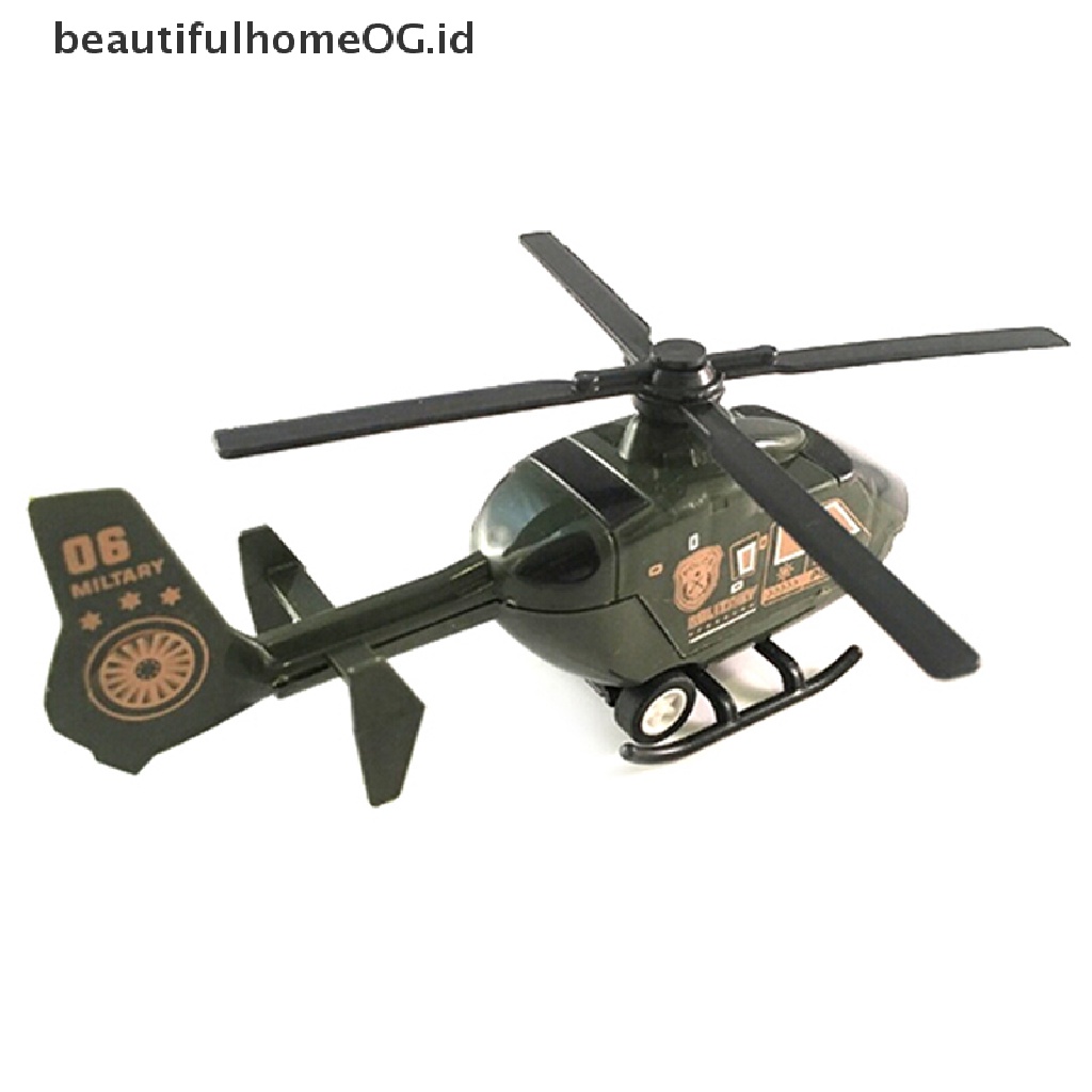 Pesawat Helikopter Mini Bahan Plastik