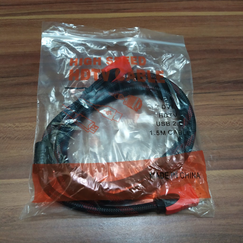 KABEL HDMI TO HDMI HIGH SPEED HD TV CABLE ORIGINAL 1.5 METER.