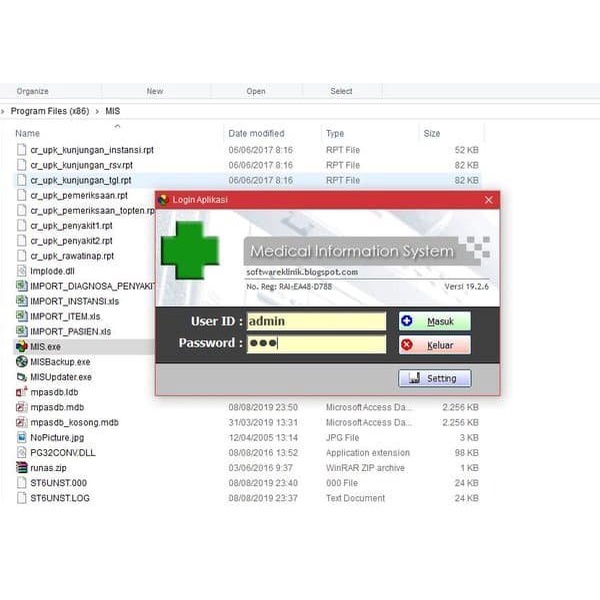 Software Medical Information System MIS v1