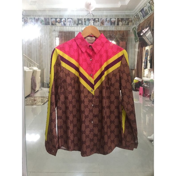Kemeja / Baju Atasan Kekinian Brand GUCCi
