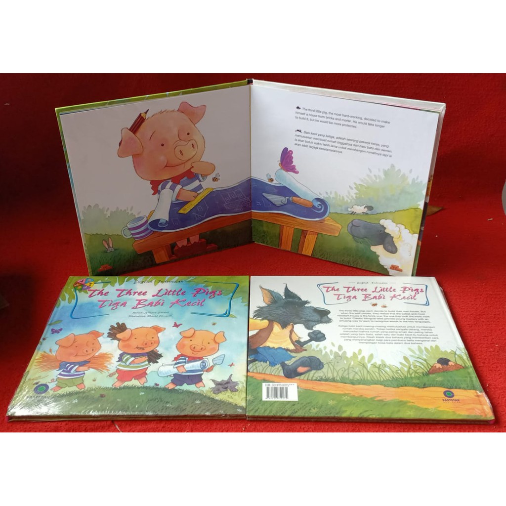 Buku Dongeng Balita Bilingual (BANYAK JUDUL)-3