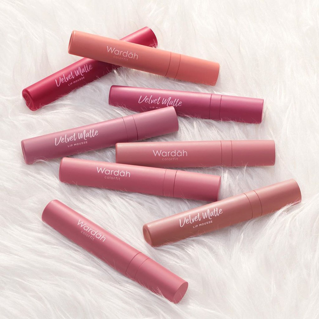 LIPS COLORFIT VELVET MATTE LIP MOUSSE - lipcream wardah - lipcream