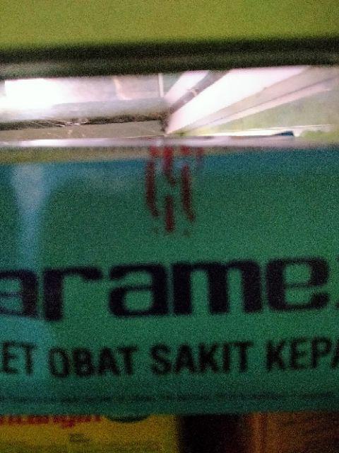 Paramex Obat Sakit Kepala Per Box Isi 50 Strip @4 Tab