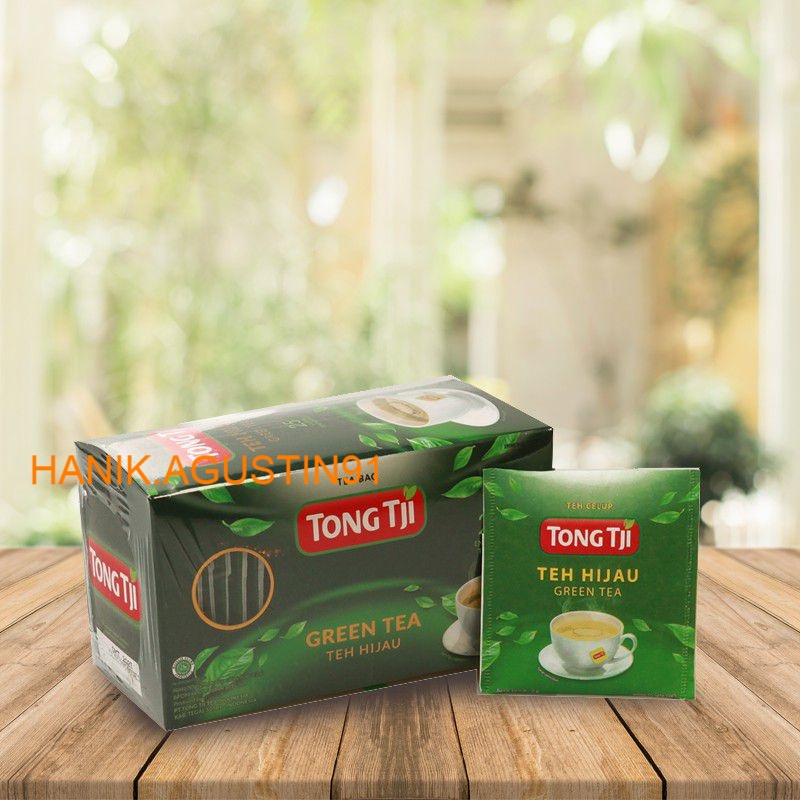

Tong Tji Green Tea 1 pack isi 50 gram ( Tea Bag/ Teh Celup dgn Amplop )