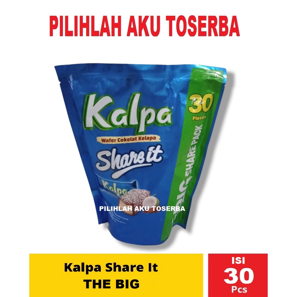 Kalpa THE BIG Share It Pouch - isi 30 pcs (HARGA SATUAN POUCH)