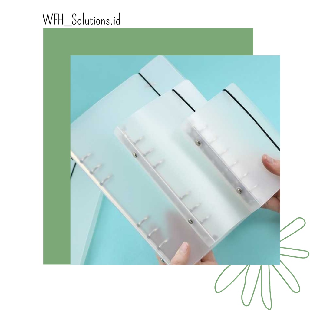 

[Bisa Bayar di Tempat] Cover Binder Buku Catatan Jurnal Harian Notebook Spiral