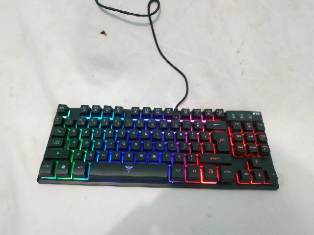 Keyboard Gaming NYK K01 / K-01 TKL Rainbow