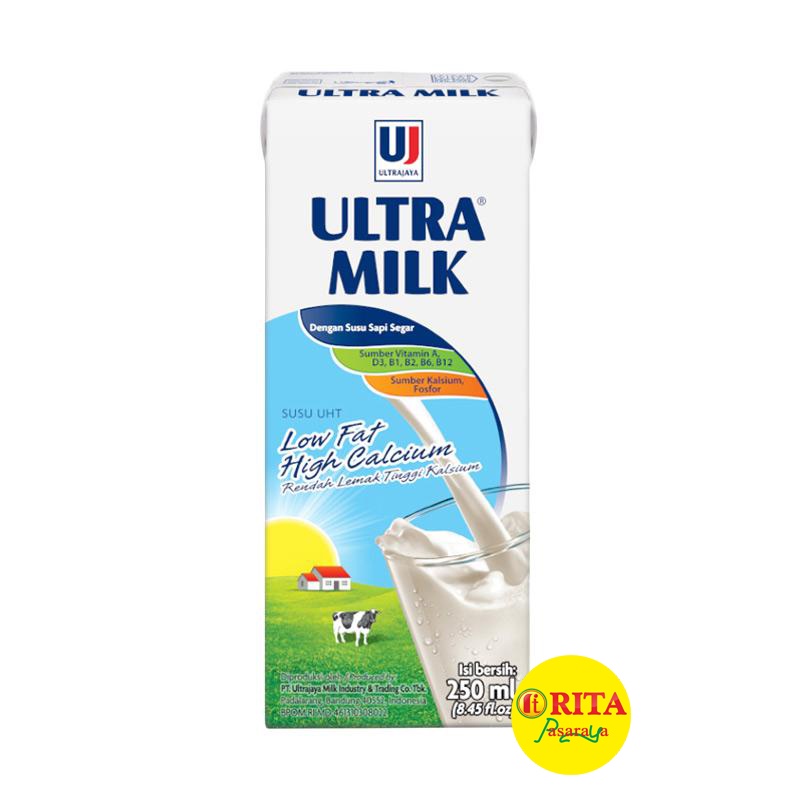 

Ultra Milk Low Fat Plain 250ml