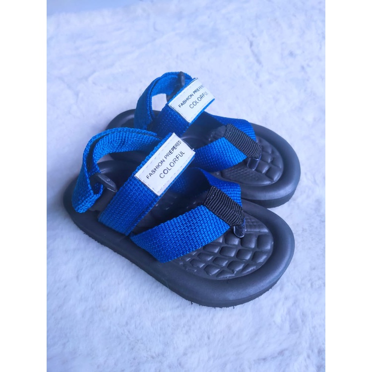 sandal baby gunung motif press