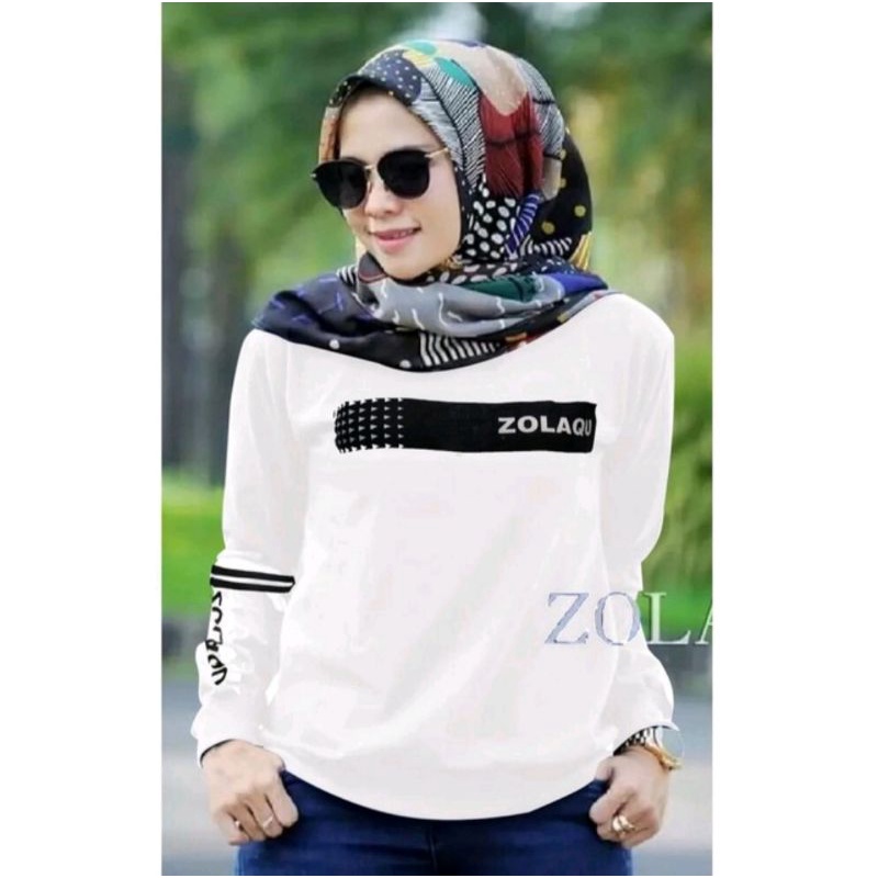 Atasan lengan panjang wanita / baju wanita kekinian atasan / Atasan kaos wanita / baju jumbo wanita 