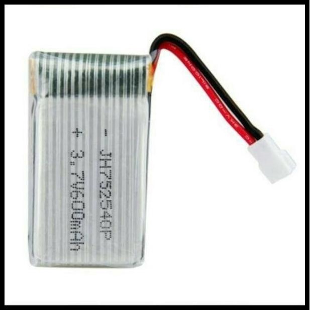 Battery Rc Drone Baterai Lipo 3.7V 1S 600Mah 1 Cell Original Baterai