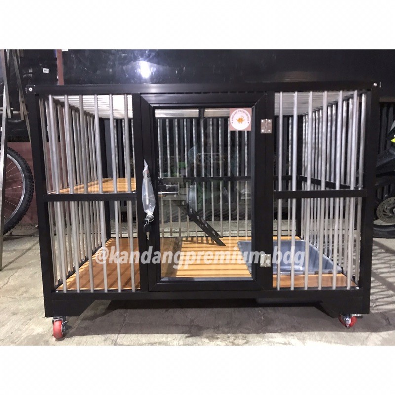 Ready stock kandang kucing alumunium aluminium 1 pintu 1 kamar murah