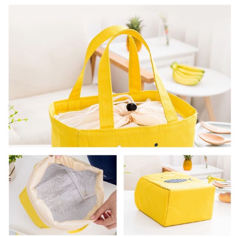 TAS MAKANAN TAHAN PANAS DINGIN TAS BEKAL SERUT  TERMURAH / COOLER BAG LUNCH BAG