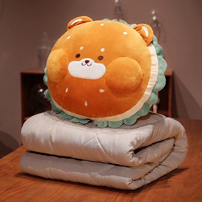 Balmut Bantal Selimut Hamburger Bahan Bedcover Cotton