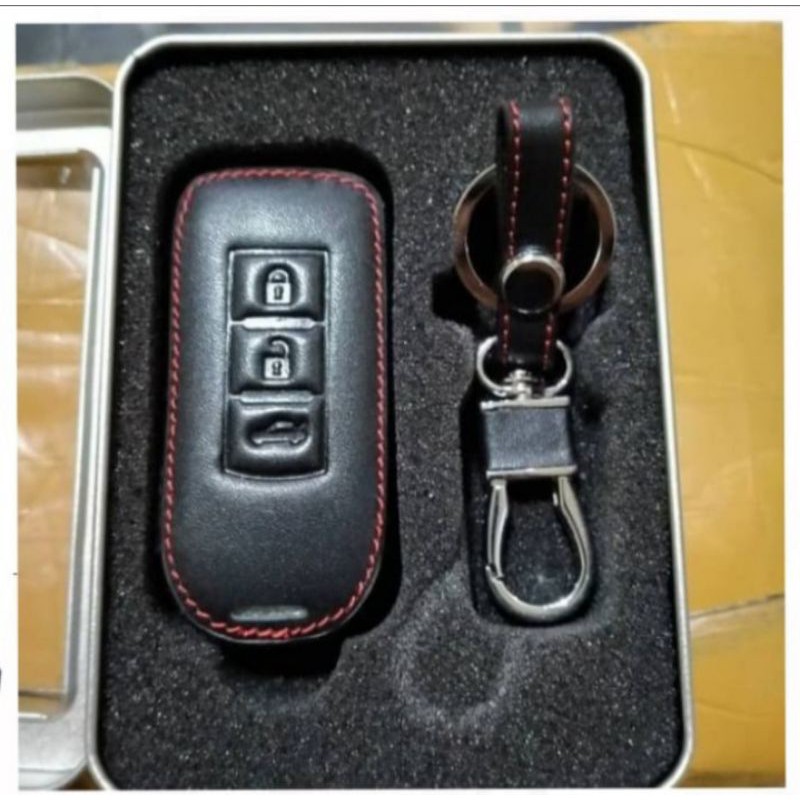 Sarung Kunci Mobil Xpander Cross Smart Key Kulit