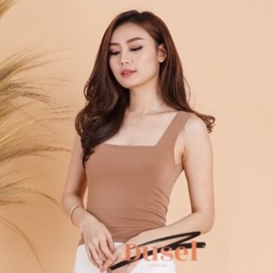 Tank Top Polos Square Tangtop Korea Tanktop Jersey Long T-013A-2