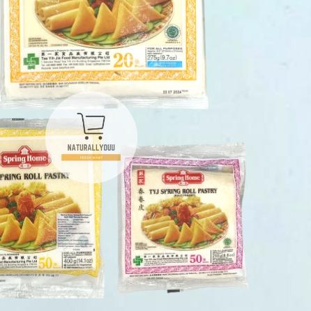 

➾ TYJ Spring Home Spring Roll Pastry Kulit Lumpia 5 / 6 / 8.5 INCH ➱