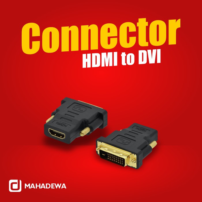 Connector HDMI to DVI / konektor HDMI to DVI