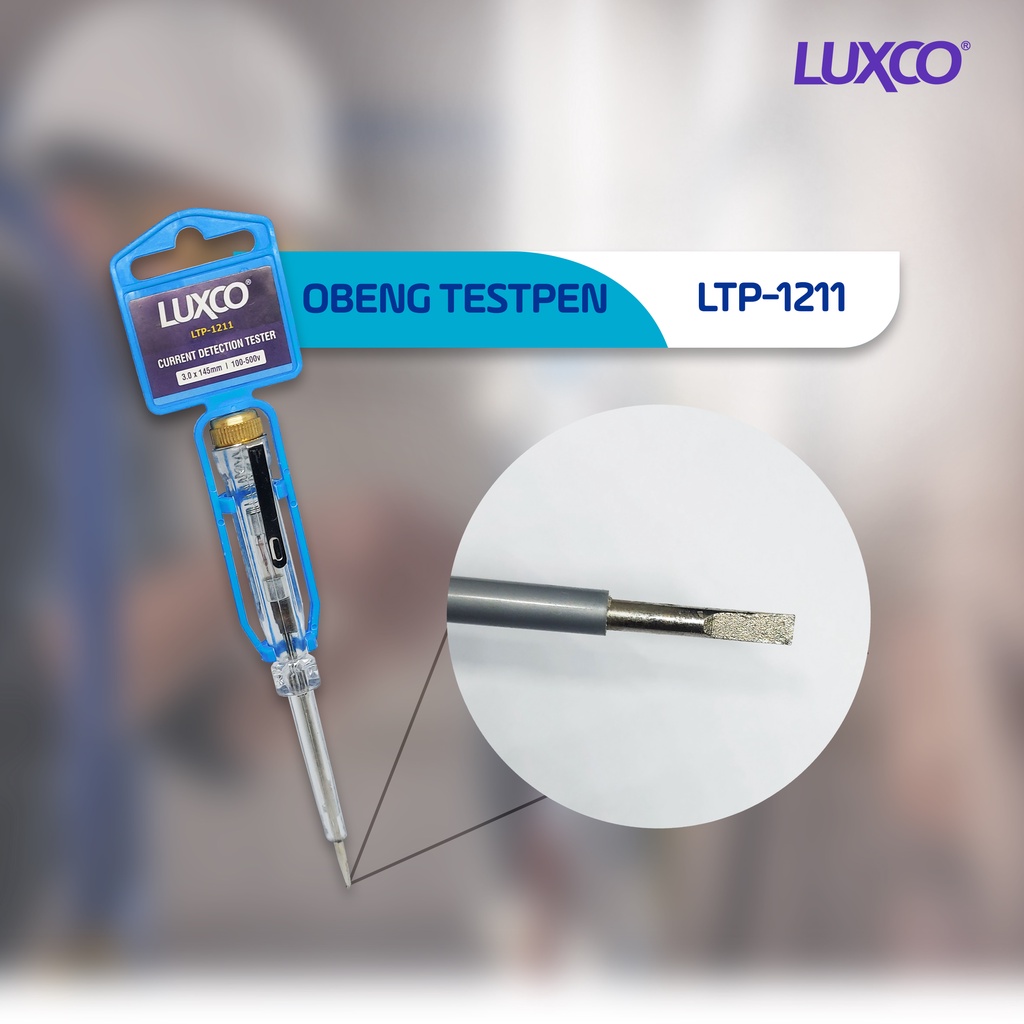 [COD] TESPEN/OBENG PREMIUM BAHAN TEBAL UNTUK TES LISTRIK, MERK LUXCO FREE ONGKIR