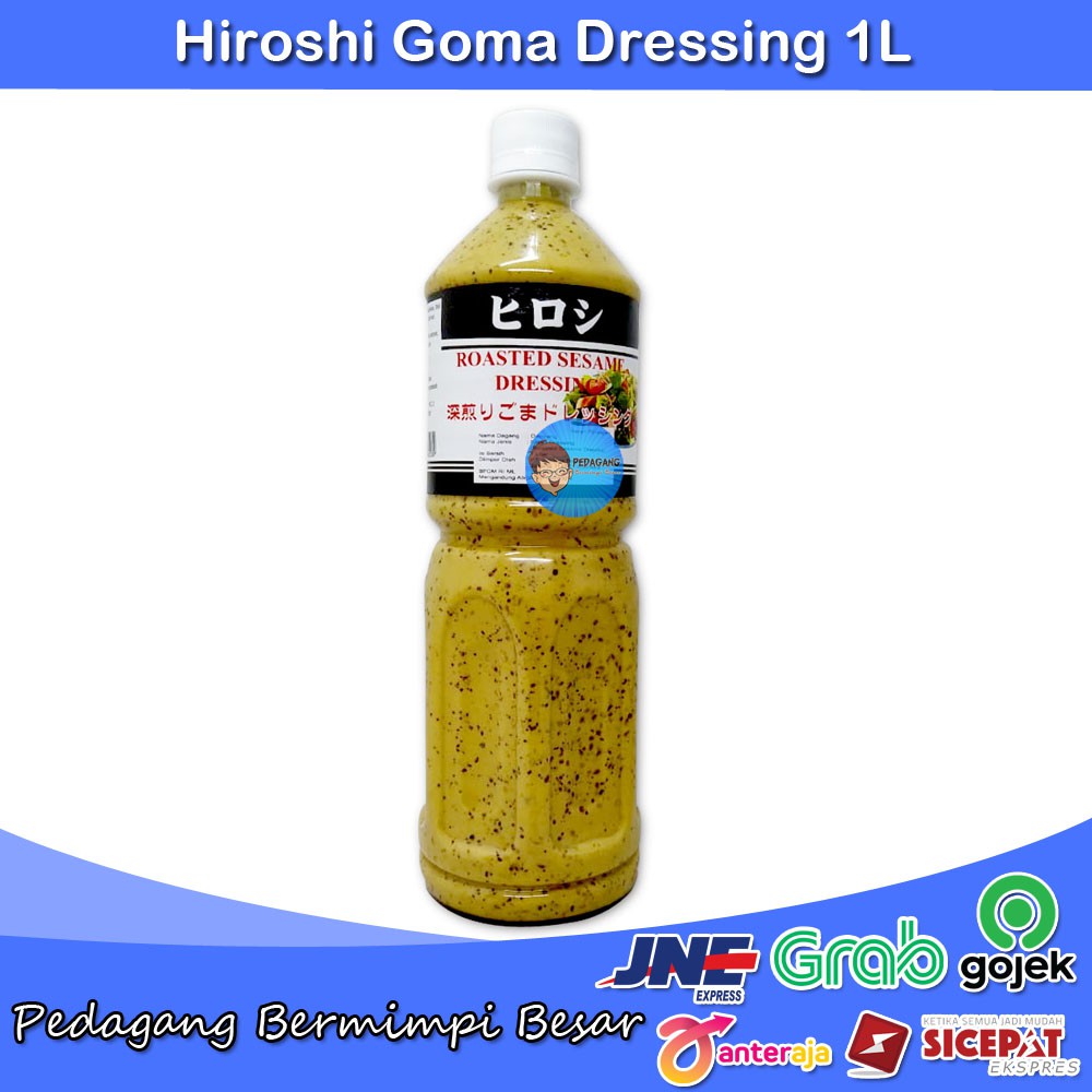 

Hiroshi Goma Dressing 1L | Sesame Dressing | Saus Wijen