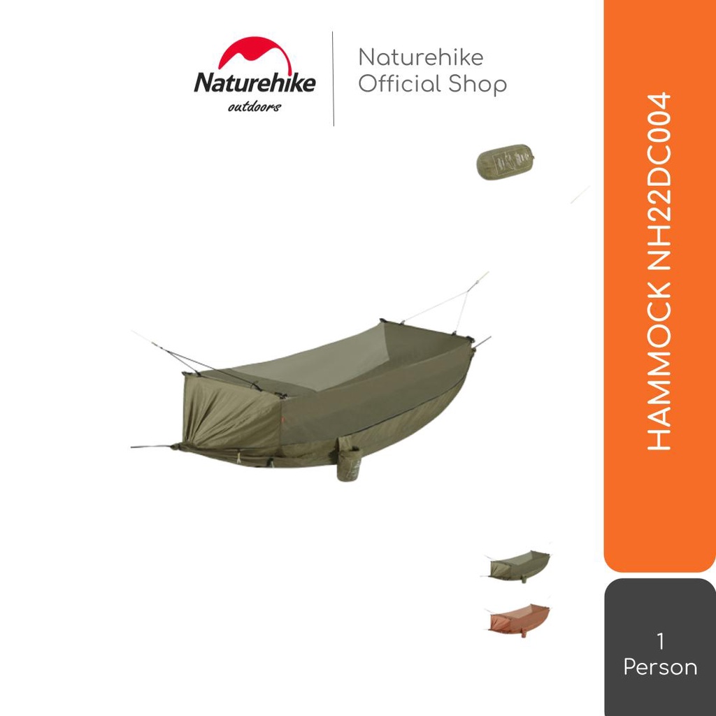 HAMMCOK / AYUNAN GANTUNG CAMPING ANTI NYAMUK NATUREHIKE NH22DC004