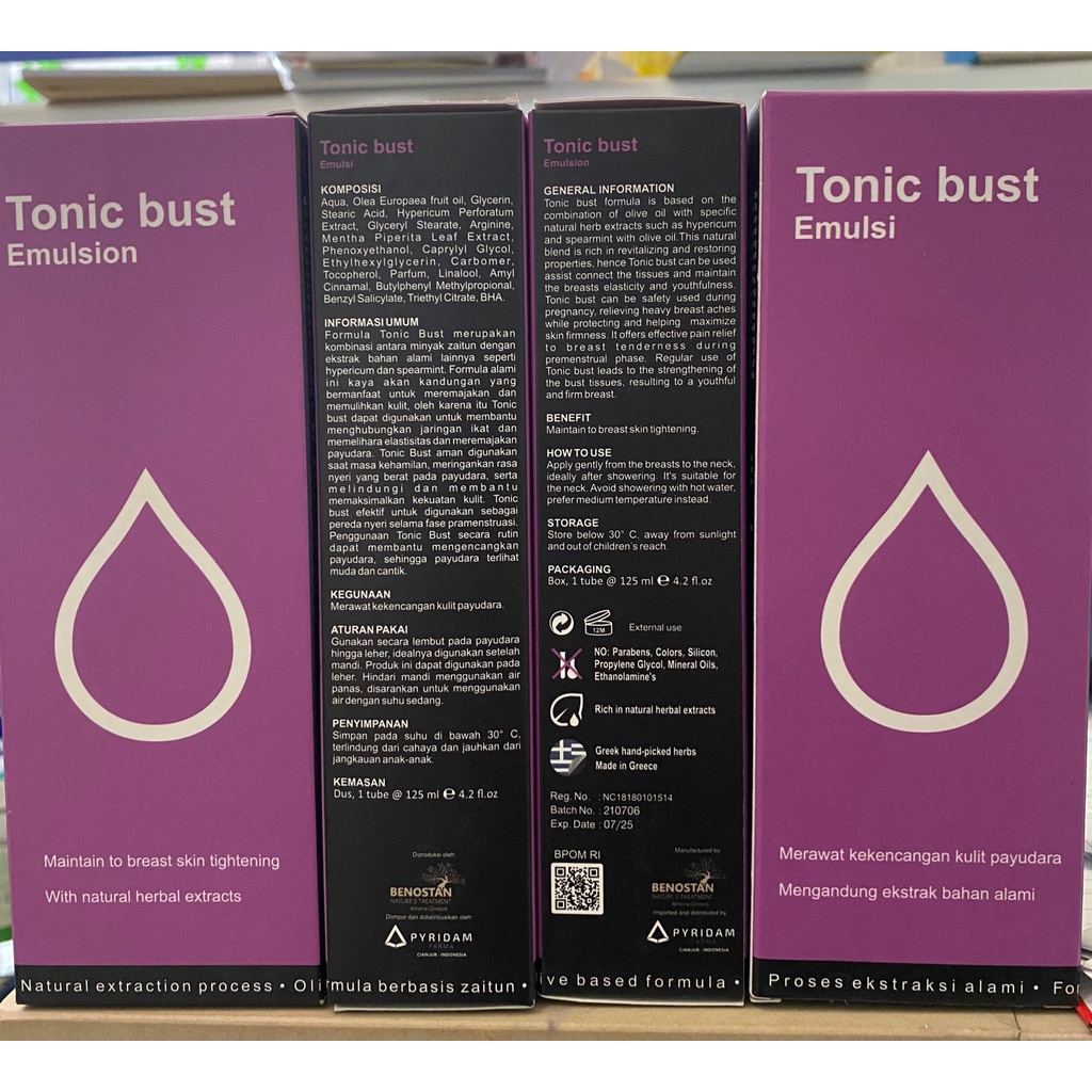 Benostan Tonic Bust Emulsion 125 ml