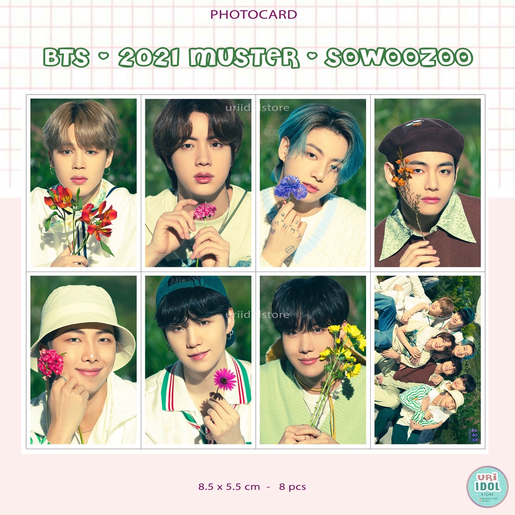BTS Photocard - BTS 2021 MUSTER - BTS SOWOOZOO - Photocard BTS