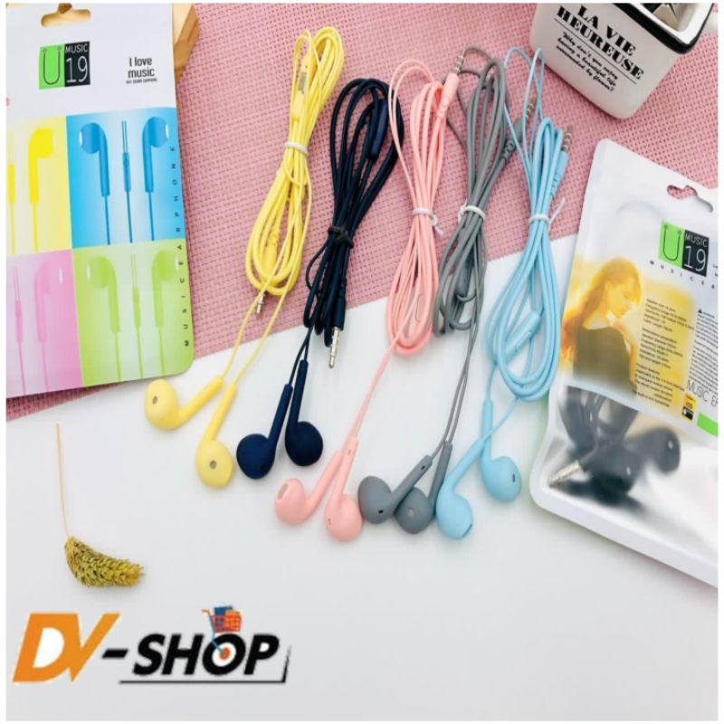 Headset Macaron U19 Headset Stereo