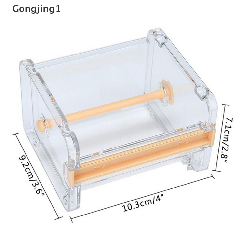 Gongjing1 Dispenser Selotip Washi Tape Dengan Pemotong