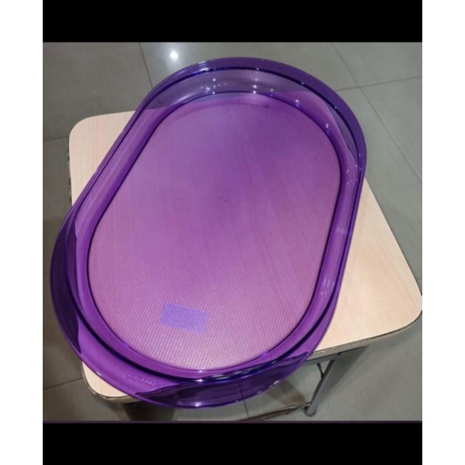 Tupperware - Promo - Nampan Kristal - Fuchsia Tray Premium