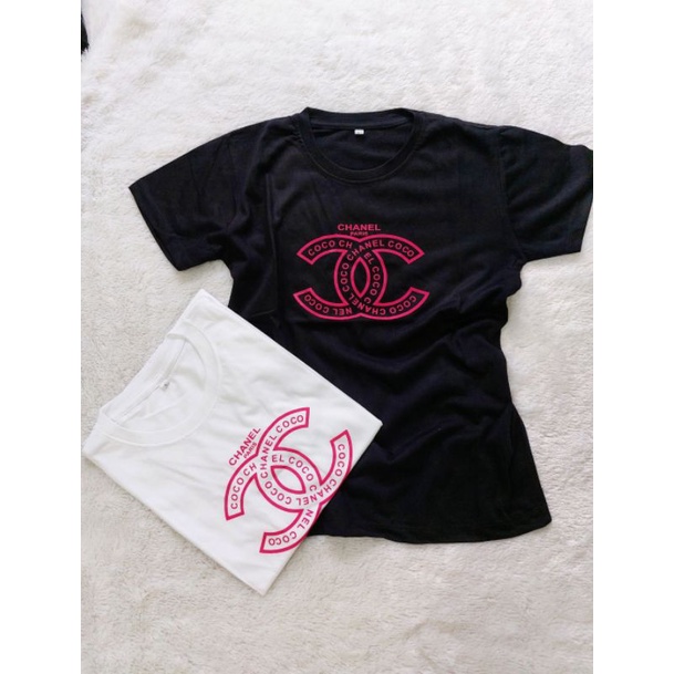 NEW KAOS CHANEL PINK /KAOS WANITA MURAH /KAOS MURAH