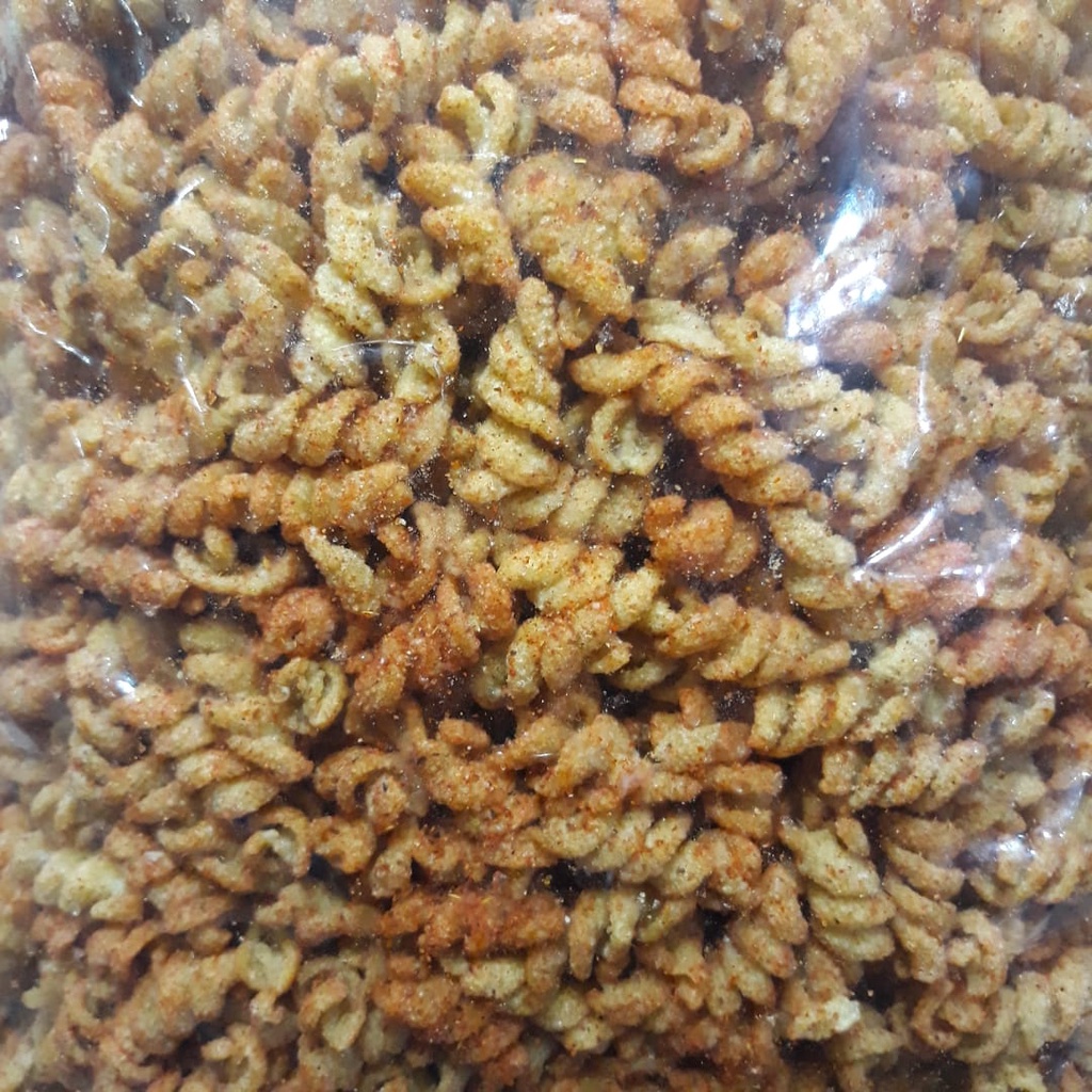 MAKARONI ULIR 250 GR KENCANA/ MAKARONI KILOAN / SNACK KILOAN MURAH / ALMA.SNACK