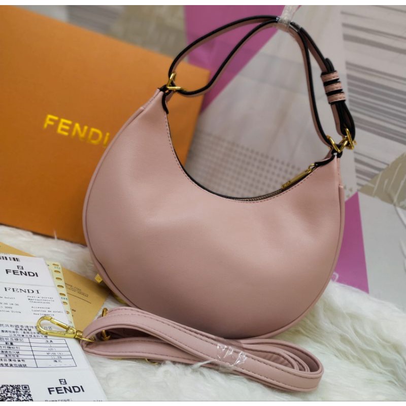 Fendigraphy Small Leather Bag Kode 3487