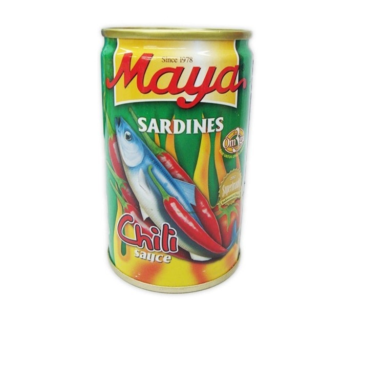 

MAYA SARDINES CHILI SAUCE 155 GRAM
