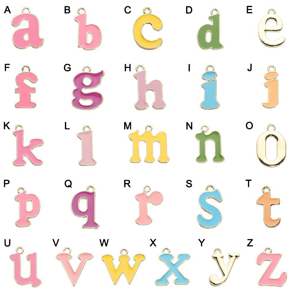 Preva Liontin Fashion Alphabet Inisial Rantai Liontin Huruf