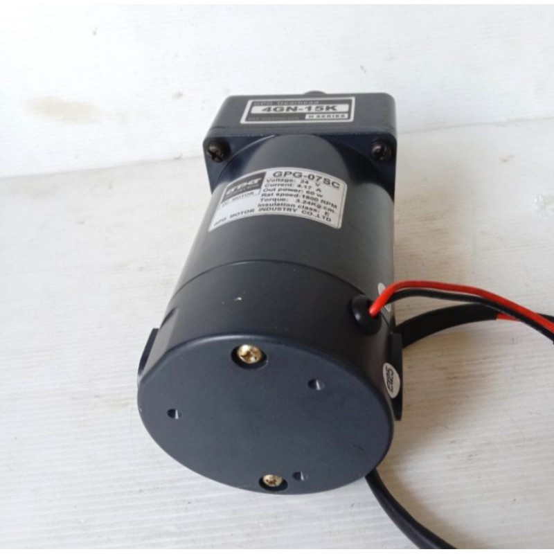 Dc Motor Gearbox GPG 24V Ratio 1 : 15 120Rpm