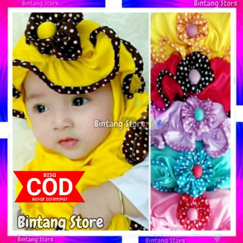 Kerudung Bayi 0 6 Bulan Up 2 Th T List Hijab Bayi Jilbab Anak Bayi Jilbab Bayi Perempuan 0 6 Bulan