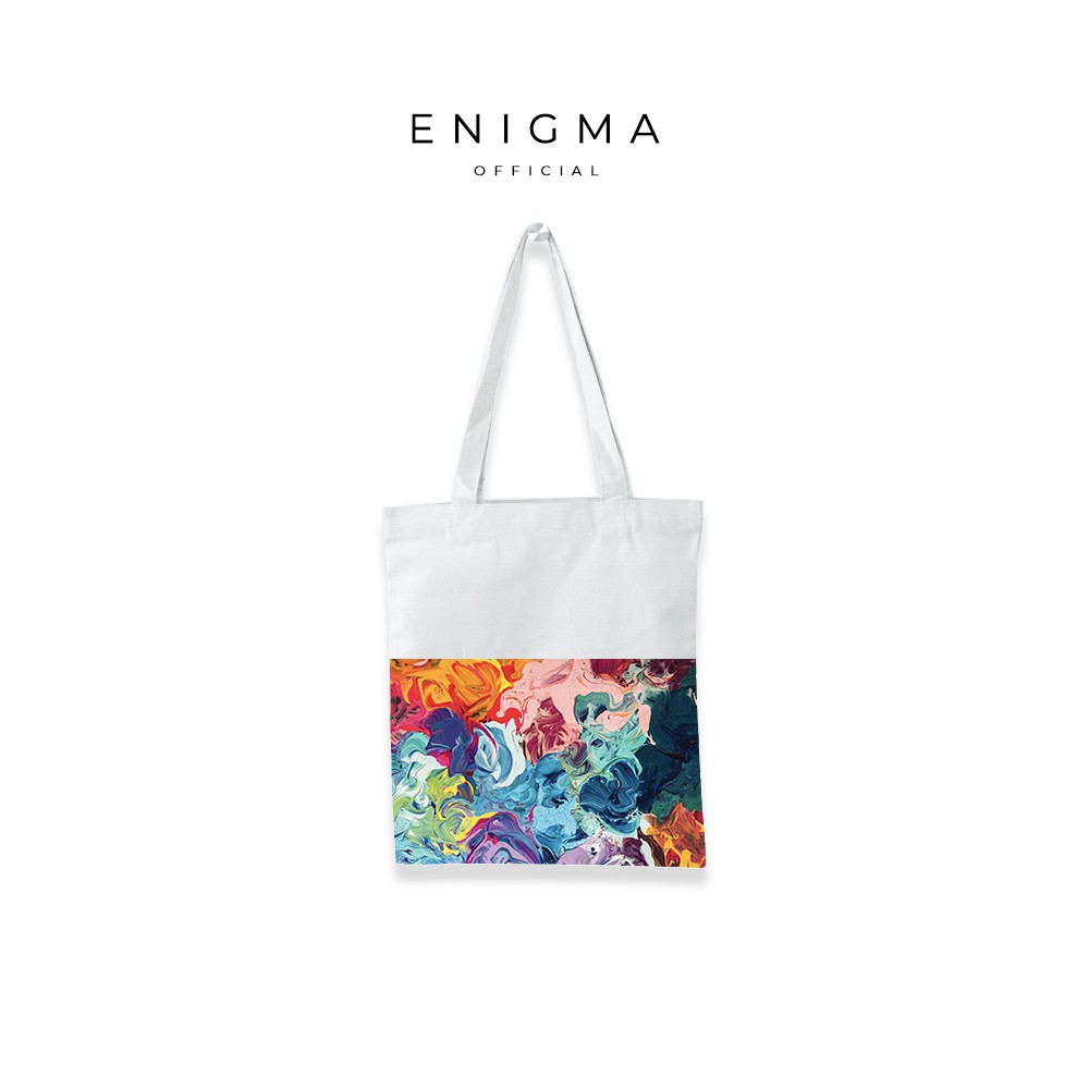 [ NEW ] TOTEBAG KANVAS ORIGINAL ENIGMA KATALOG ART TOTEBAG WANITA