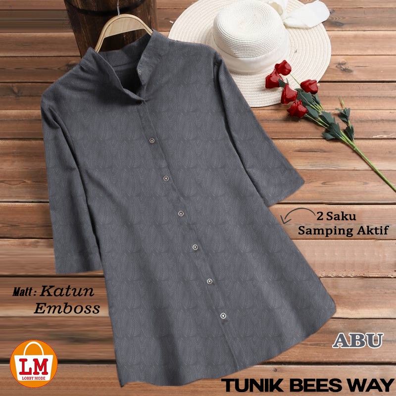 Baju Tunik Wanita TERBARU TERMURAH TERLARIS LMS 19444 19447 19450 BEES