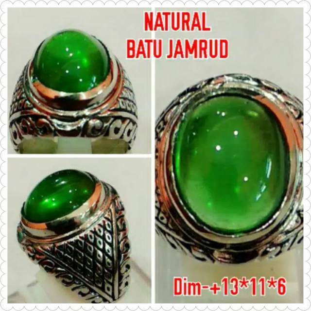 NATURAL BATU PERMATA JAMRUD KALIMANTAN BB25