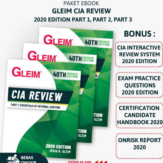 GLEIM CIA Review Seventeenth Edition Part 3 日本語版