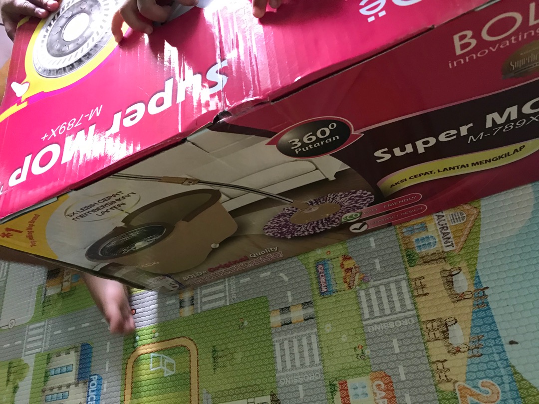 Bolde Alat Pel Super Mop Type M-789x+ Modern  Wonder Mop Pel Putar Otomatis