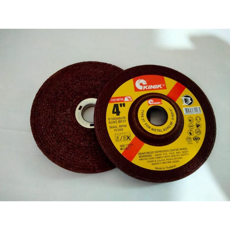 Batu Gerinda Poles 4" KINIK / Batu Gerinda / Batu Gerinda Amplas