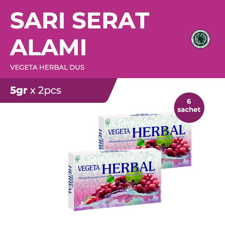 

Vegeta Dus 6 Sachet Herbal 5 g x2