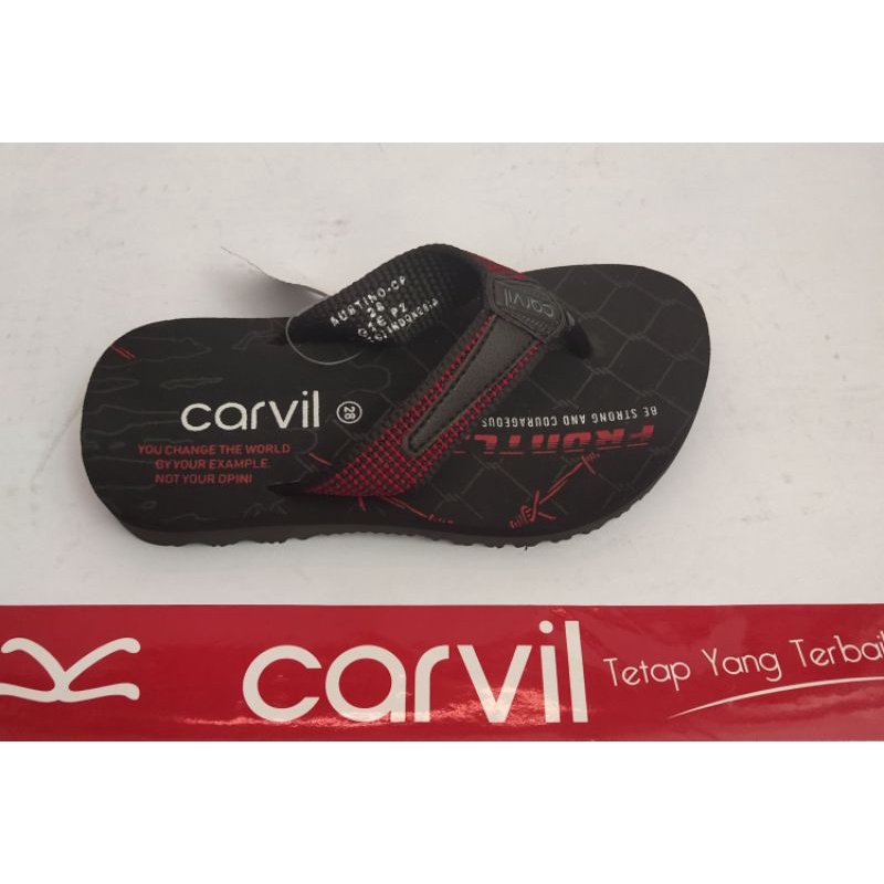 CARVIL sponge jepit cowok ukuran 28-32