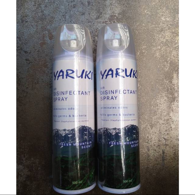 Yaruki disinfectant spray untuk membunuh virus dan bakteri dalam ruangan 500ml sanitizer ruangan