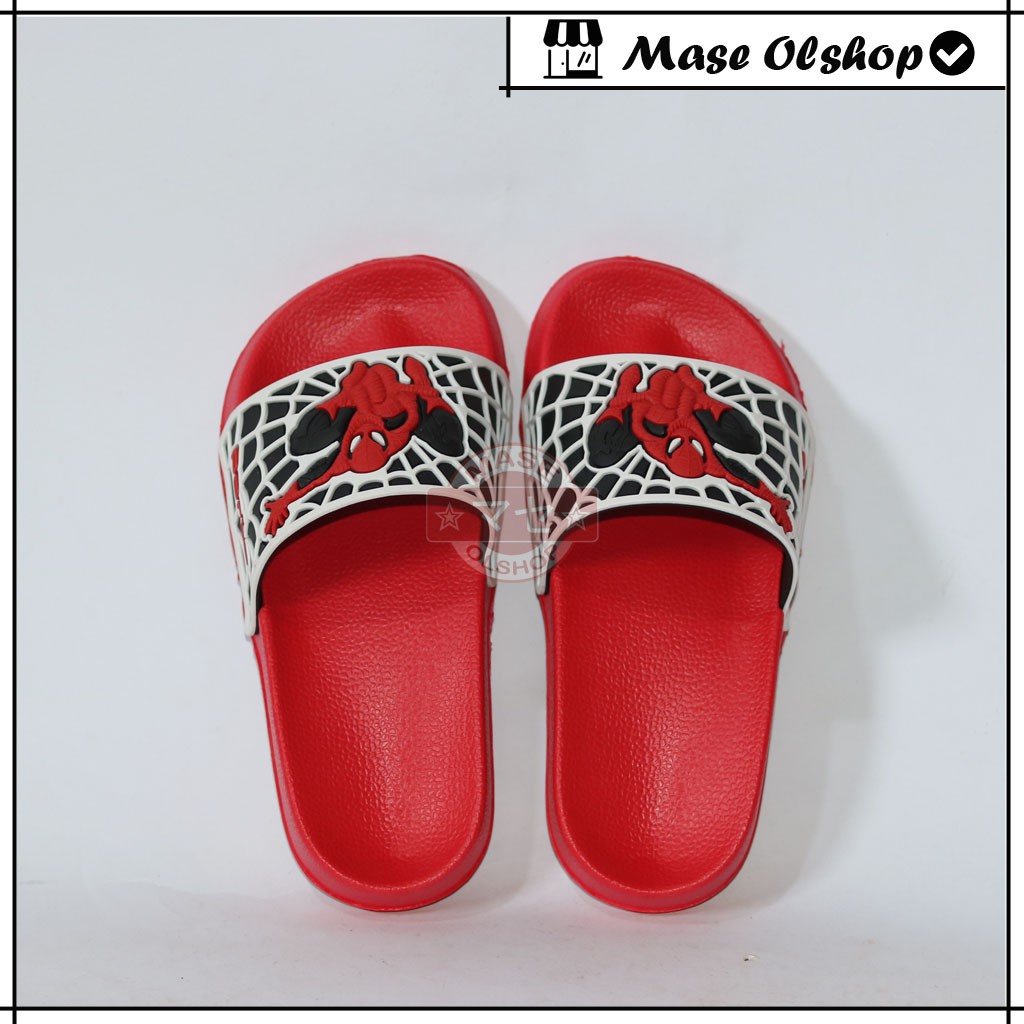 Sandal Anak Laki-laki Karakter Superhero Slop Porto 1023B