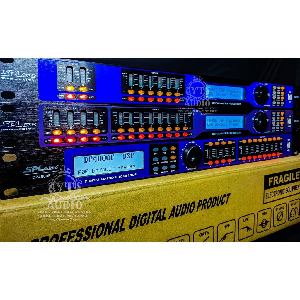 DLMS MANAGEMENT SPL AUDIO DP260 DP480 DP4800F ORIGINAL